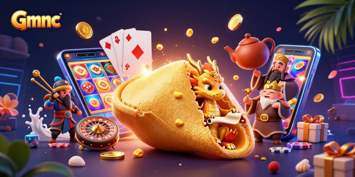 Experience Gmnc's dynamic gaming world with enticing slots and golden surprises.