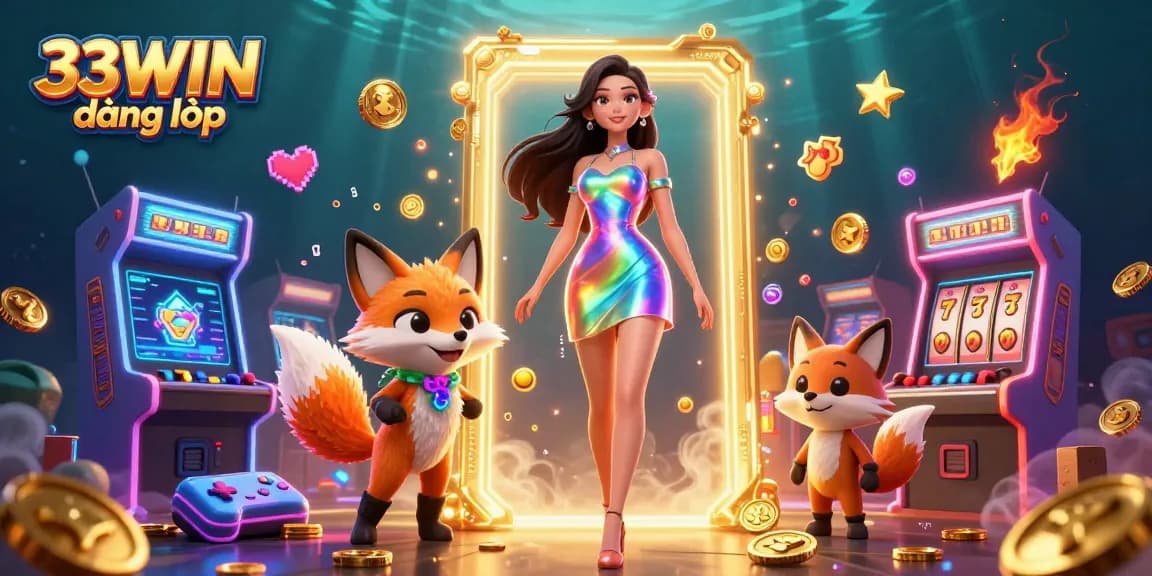 Experience thrilling gameplay and vibrant wins with 33WIN đăng nhập, showcasing an immersive casino environment.