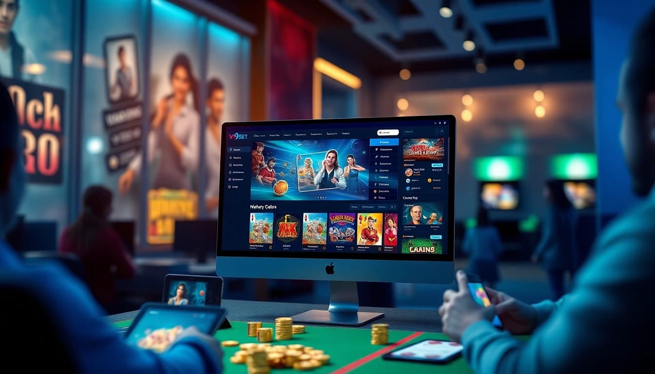 Engaging online casino environment at https://v9bet.ceo showcasing vibrant gaming options and user-friendly interface.