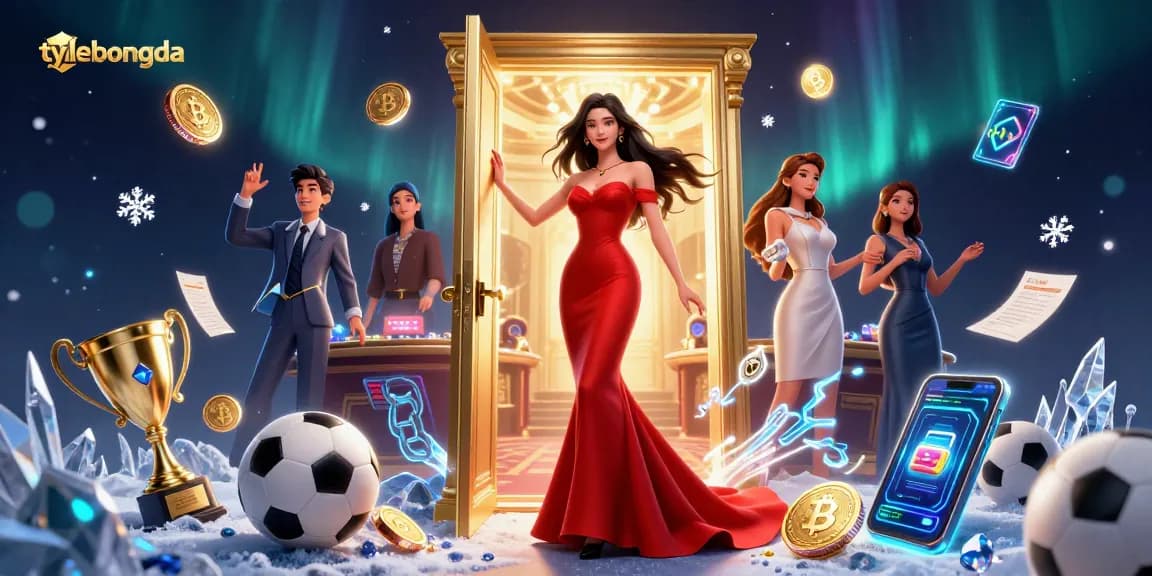 Experience thrilling sports betting action with tylebongda's vibrant illustration showcasing live odds and dynamic betting scenes.