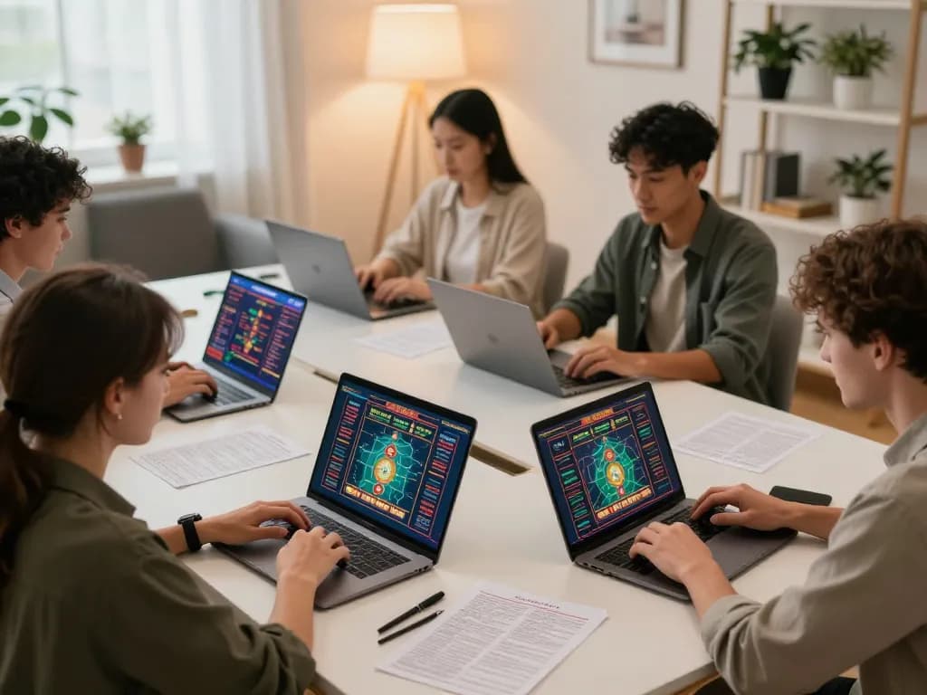 Engaging online gaming session at home showcasing luck8 trang chủ casino activities and strategies for players