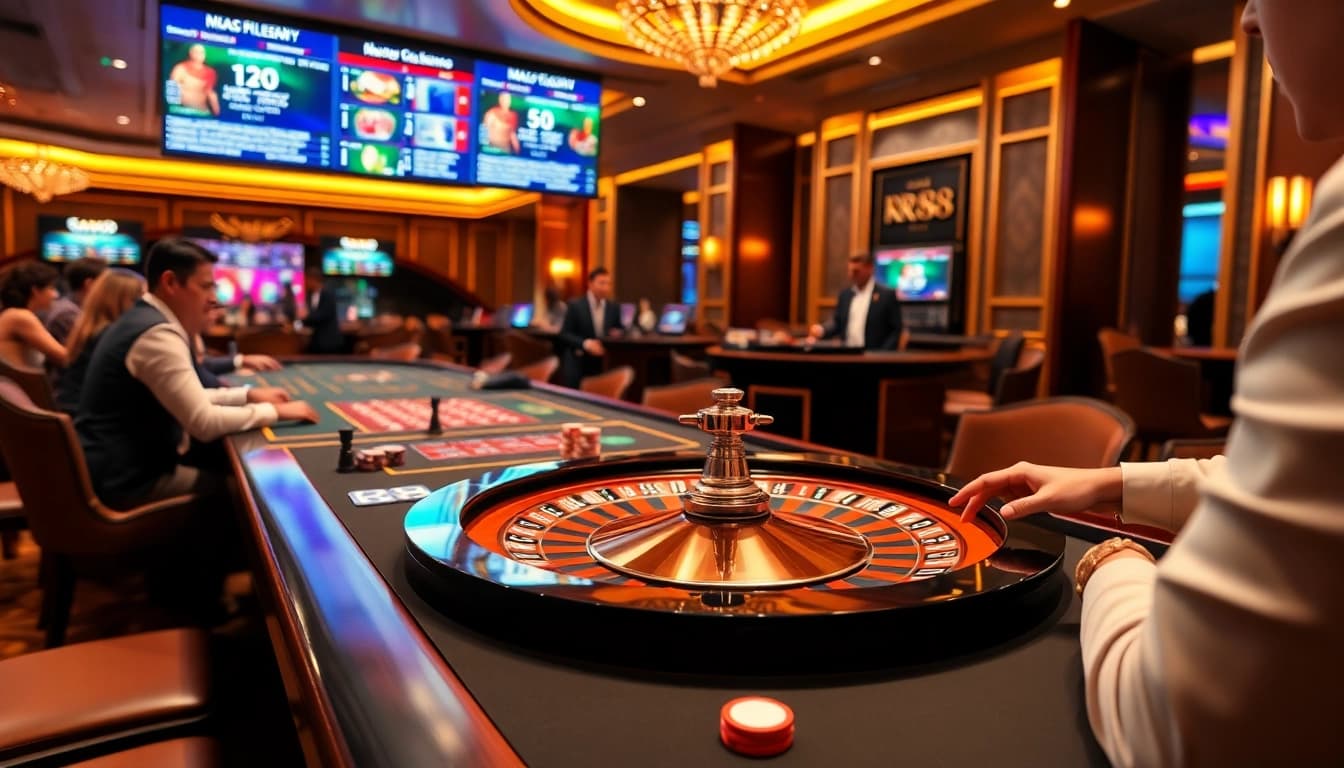 Experience thrilling gameplay at RR88 with top-notch roulette action and professional ambiance.