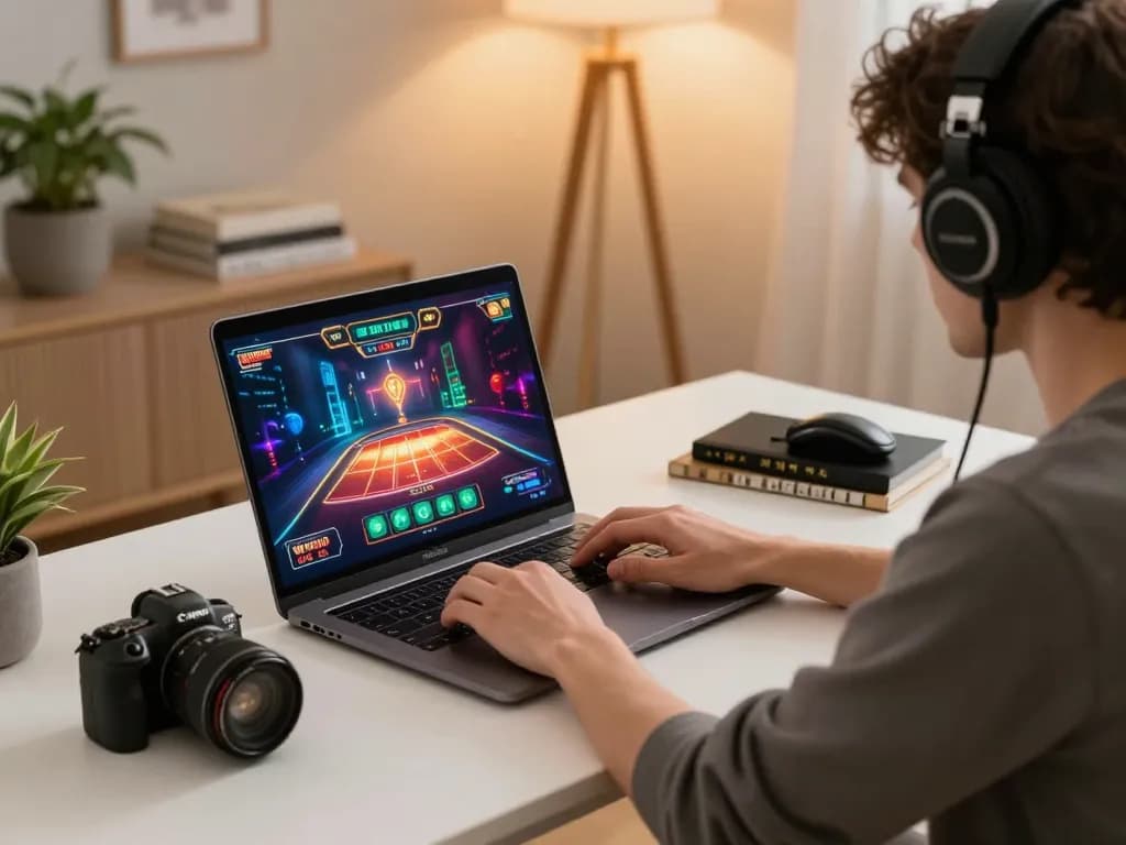 Engage in online casino gaming at 789WINCOM TOWN with a stylish setup for winning strategies.