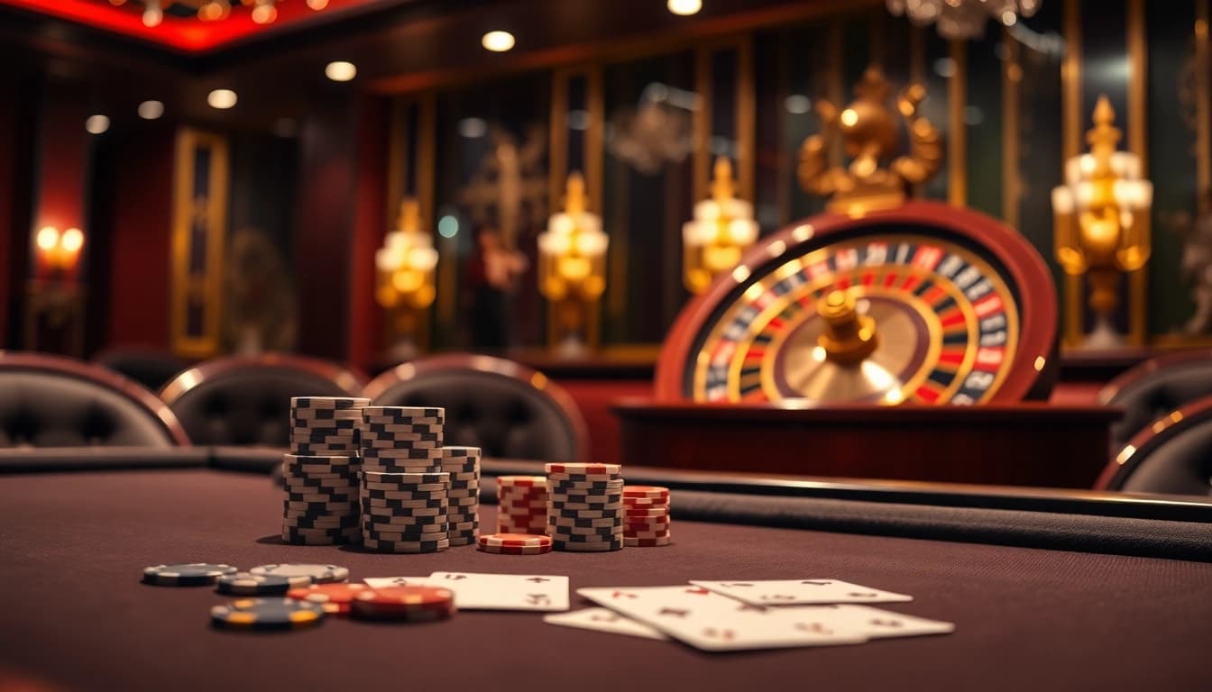 Experience thrilling gambling action at https://luongsontv5.com/ with a beautifully designed poker table and premium casino ambiance.