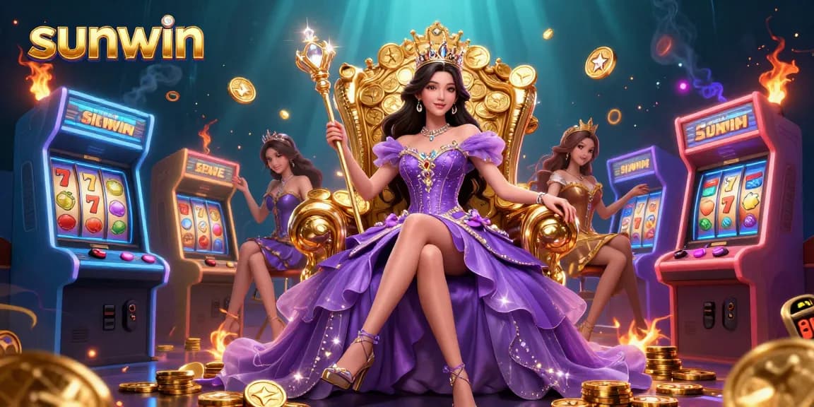 Experience stunning sunwin casino scenes with enchanting characters and vibrant gaming elements.