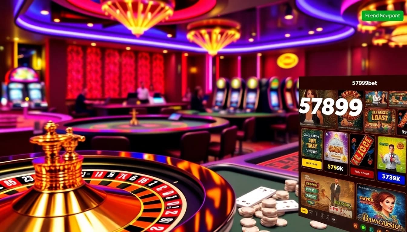 Experience the excitement of gambling at 6789bet with vibrant casino tables and thrilling gameplay.