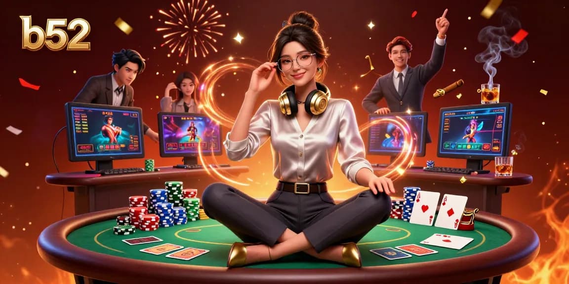 Experience thrilling poker action at b52 with vivid characters and engaging gameplay elements.