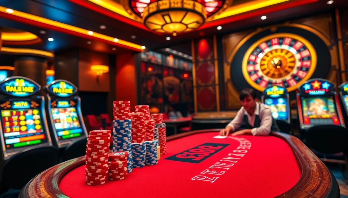 Experience high-stakes excitement at PG88.tattoo with thrilling casino games and vibrant visuals.