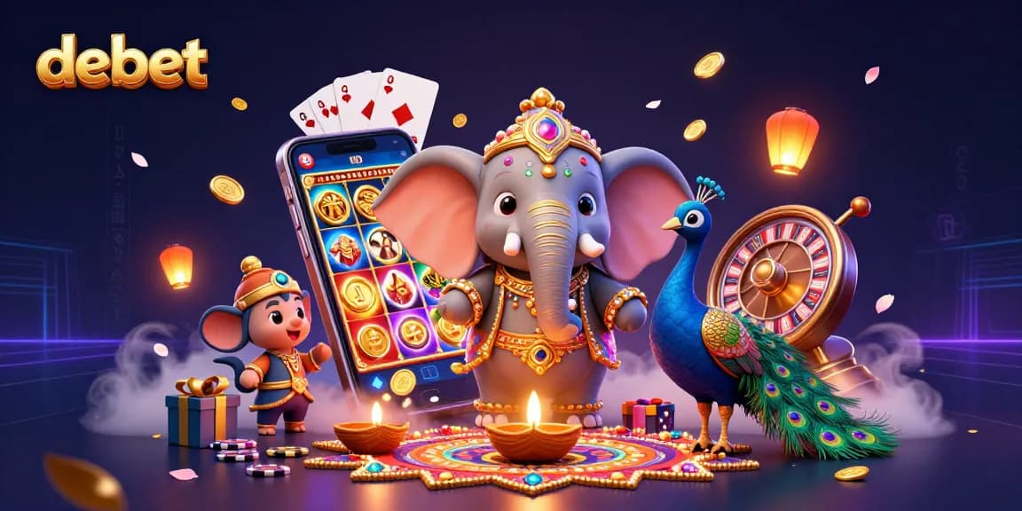 Experience thrilling gameplay with debet featuring colorful slots and energetic casino elements.