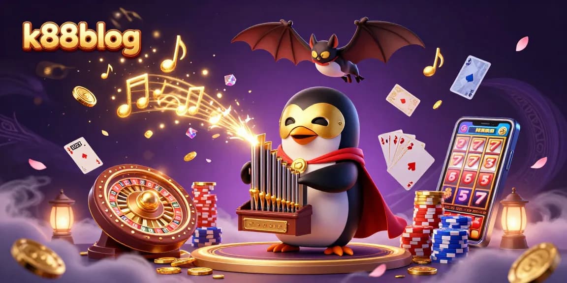 Engage in thrilling games at k88blog with the exciting 3D casino illustrations showcasing dynamic gameplay.