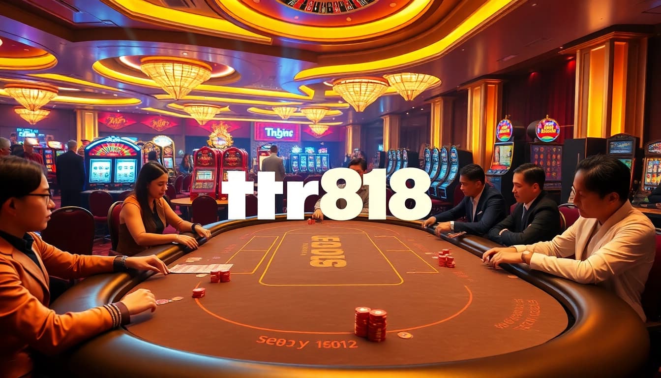 Experience the excitement at nhà cái tr88 with engaging casino games featuring poker, slots, and roulette.
