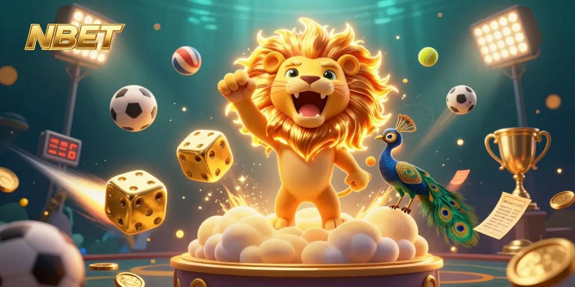 NBET enhances the thrill of winning with cartoon characters and dynamic sports elements in stunning 3D.