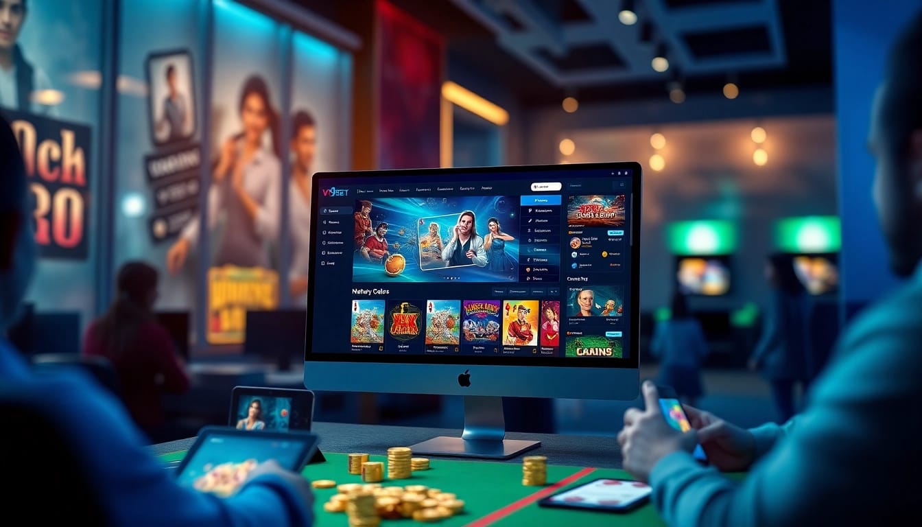 Engaging online casino environment at https://v9bet.ceo showcasing vibrant gaming options and user-friendly interface.