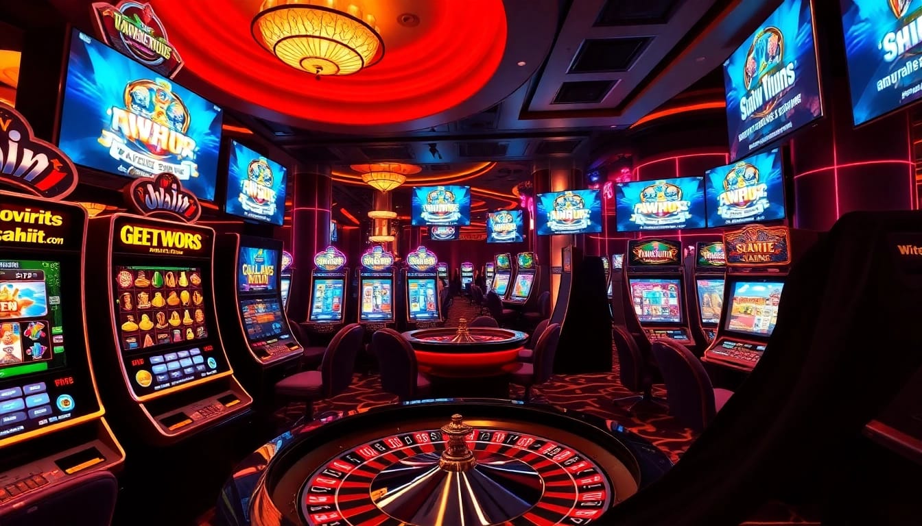 Engaging players at https://nohudoithuong.life/ enjoying immersive online slot machines and casino tables.