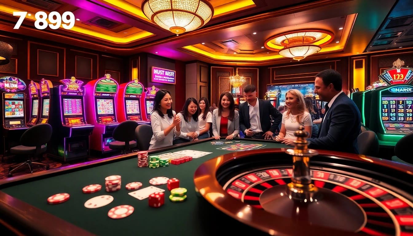 Experience the excitement of 789BET COM with lively casino games and vibrant environment.