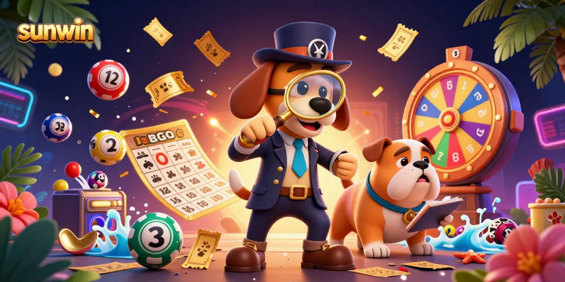 Engage in immersive play at sunwin with dynamic lottery games, colorful elements, and captivating characters.