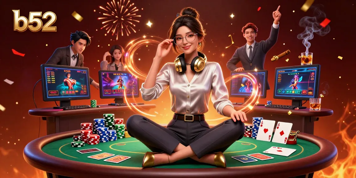 Experience thrilling poker action at b52 with vivid characters and engaging gameplay elements.