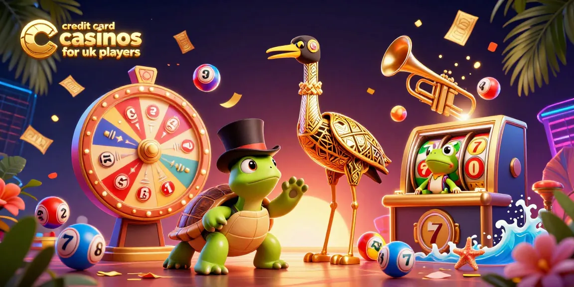 Experience thrilling gameplay at credit card casinos for UK players with vibrant scenes and dynamic game elements.