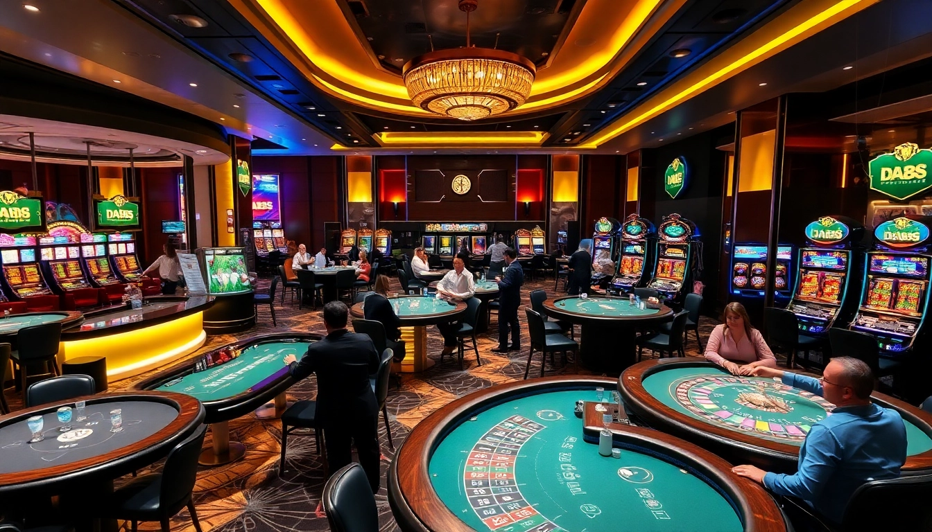Experience thrilling gameplay and excitement at DA88's vibrant casino gaming tables.
