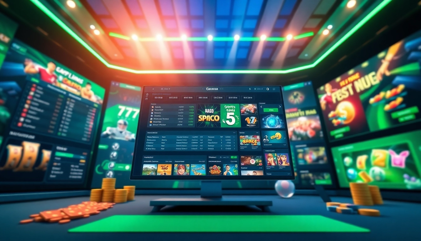 Engaging online betting interface at new88go.com showcasing diverse gaming options.